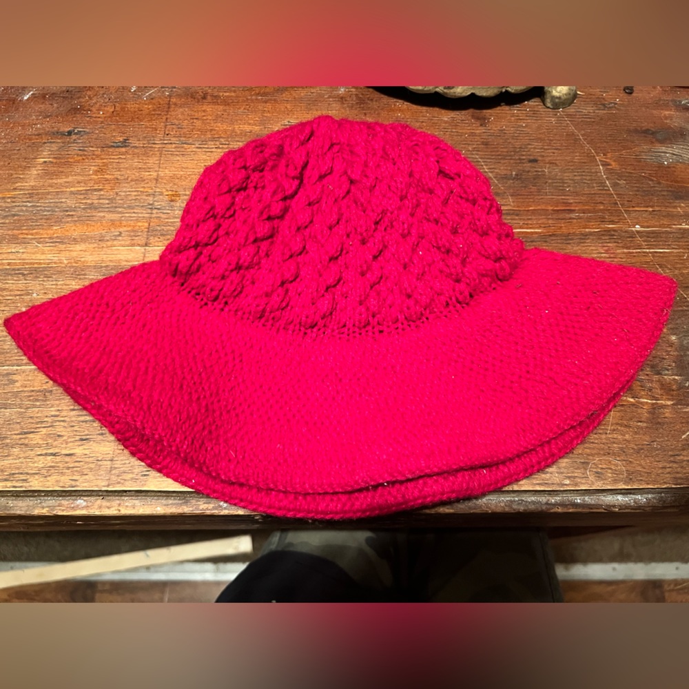Vintage Hansen Wool Knit Bucket Hat